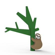 Load image into Gallery viewer, Steti Innovative Creative Funny and Functional Bookmark, Features Koala, Panda and Sloth, Made of Silicone and ABS Plastic