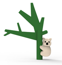 Load image into Gallery viewer, Steti Innovative Creative Funny and Functional Bookmark, Features Koala, Panda and Sloth, Made of Silicone and ABS Plastic