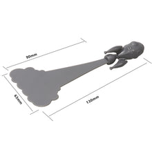 Load image into Gallery viewer, Steti Unique Designed Rocket Bookmark, Made of Nylon, Grey
