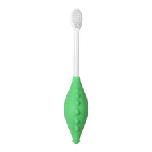 Load image into Gallery viewer, Steti Silicone Dino Toothbrush, BPA Free, Food Safety Grade, Multi colors