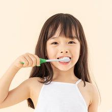 Load image into Gallery viewer, Steti Silicone Dino Toothbrush, BPA Free, Food Safety Grade, Multi colors