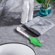 Load image into Gallery viewer, Steti Silicone Dino Toothbrush, BPA Free, Food Safety Grade, Multi colors