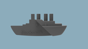Steti Titanic Bookmark, Nylon