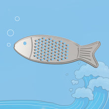Load image into Gallery viewer, Stainless steel fish cheese grater
