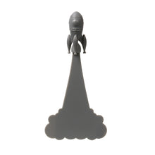 Load image into Gallery viewer, Steti Unique Designed Rocket Bookmark, Made of Nylon, Grey
