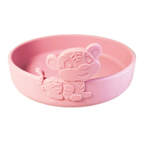 Steti Suction Plate for Kids, Interesting Tiger Design, FDA Tested, BPA Free