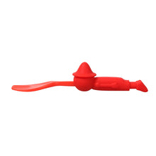 Load image into Gallery viewer, Steti Silicone Kids Fork And Spoon Set, Pinocchio Design, FDA &amp; LFGB Tested

