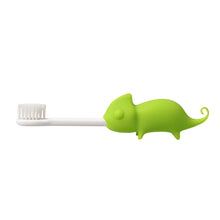 Load image into Gallery viewer, Steti Silicone Lizard Toothbrush, High Quality, FDA Tested
