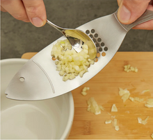 Load image into Gallery viewer, Stainless steel fish garlic grater
