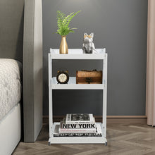 Load image into Gallery viewer, Steti Foldable 3-Tier Spice Rack, Cosmetic Shelves, Office Organizer, White
