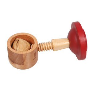 Steti Natural Wood Nutcracker, One of A Kind Design, Pinocchio