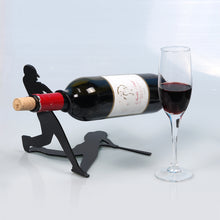 Load image into Gallery viewer, Steti Die-Casting Metal Wine Rack, Sturdy, Unique Baseball Design
