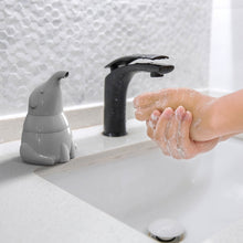 Load image into Gallery viewer, Steti Elephant Soap Dispenser, Modern Design, Grey
