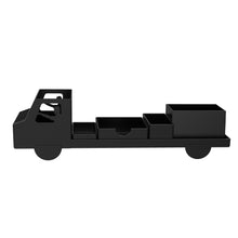 Load image into Gallery viewer, Steti Metal Desk Organizer and Office Accessories Caddy, with Pen Holder, Phone Stand, Sticky Note Tray, Paperclip Storage; Desktop Organization for Cubicle or Home Office, Unique Truck Design, Matte Black
