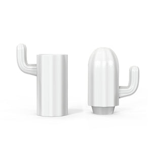 Steti Ceramic Salt and Pepper Shaker, Modern Cactus Design