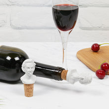 Load image into Gallery viewer, Steti Resin Wine Stopper, Einstein
