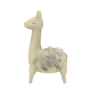 Steti ABS Alpaca Paper Clip holder, with Strong Magnets inside, Powerful Tool for Office