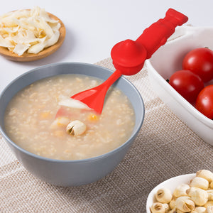 Steti Silicone Kids Fork And Spoon Set, Pinocchio Design, FDA & LFGB Tested