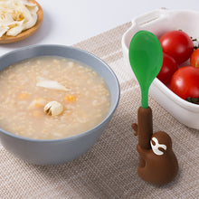 Load image into Gallery viewer, Steti Silicone Fork and Spoon Set, BPA Free, Food Safe Grade
