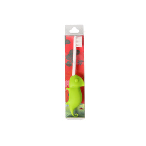 Steti Silicone Lizard Toothbrush, High Quality, FDA Tested