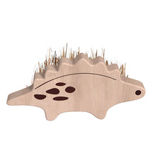 Load image into Gallery viewer, Steti Natural Beechwood Scrubber, Unique Dinosaur Design
