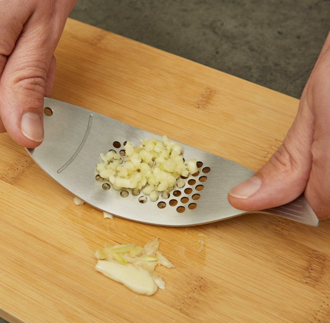 Stainless steel fish garlic grater