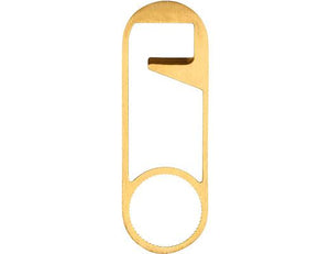 Steti Brass Beer and Bottle Opener, Pin