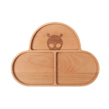 Load image into Gallery viewer, Steti Natural Wood Serving Tray, Lovely UFO Design

